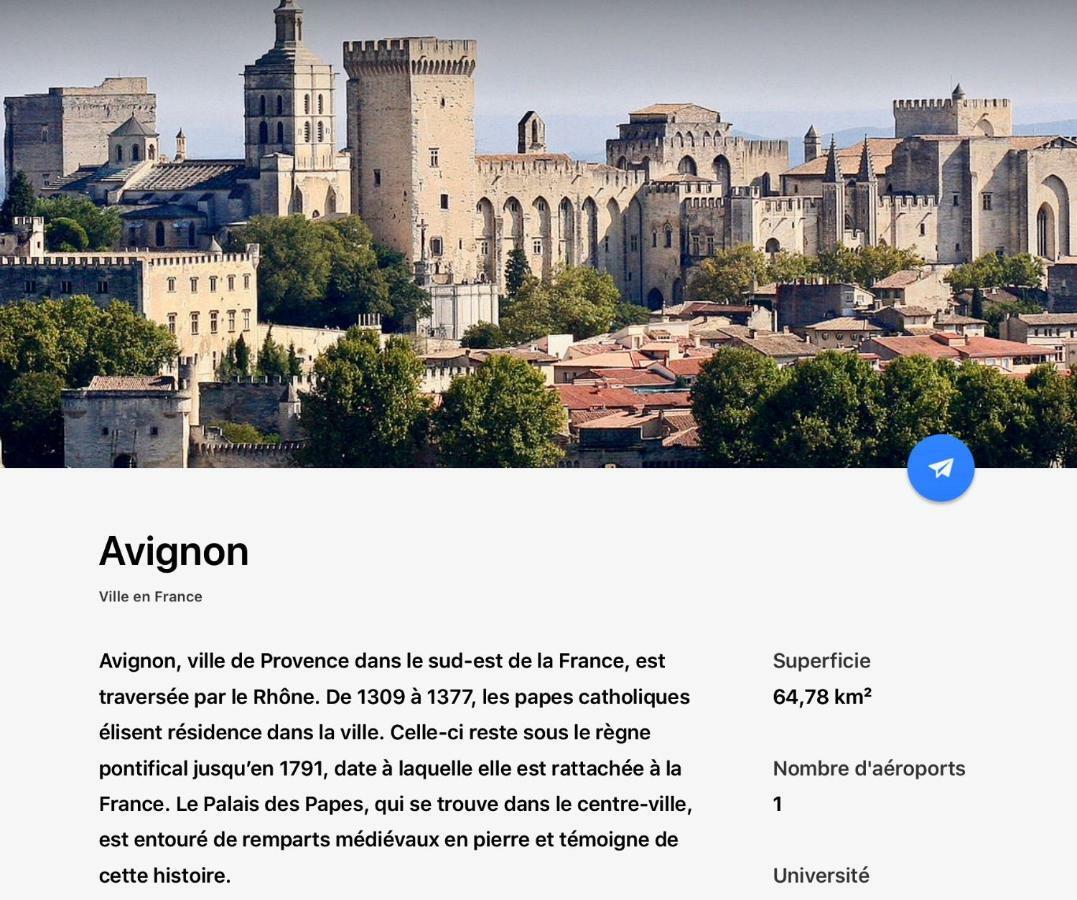 Modern Apart 70M2 - 2 Rooms - Parking Avignon Eksteriør bilde